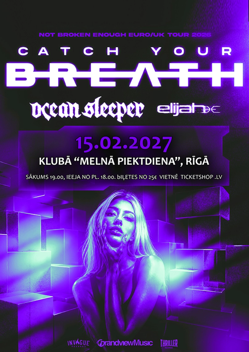 CATCH YOUR BREATH (USA) / OCEAN SLEEPER (Au) / ELIJAH (USA)
